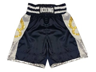 Personlig Boxing Shorts : KNBSH-029-Marineblå